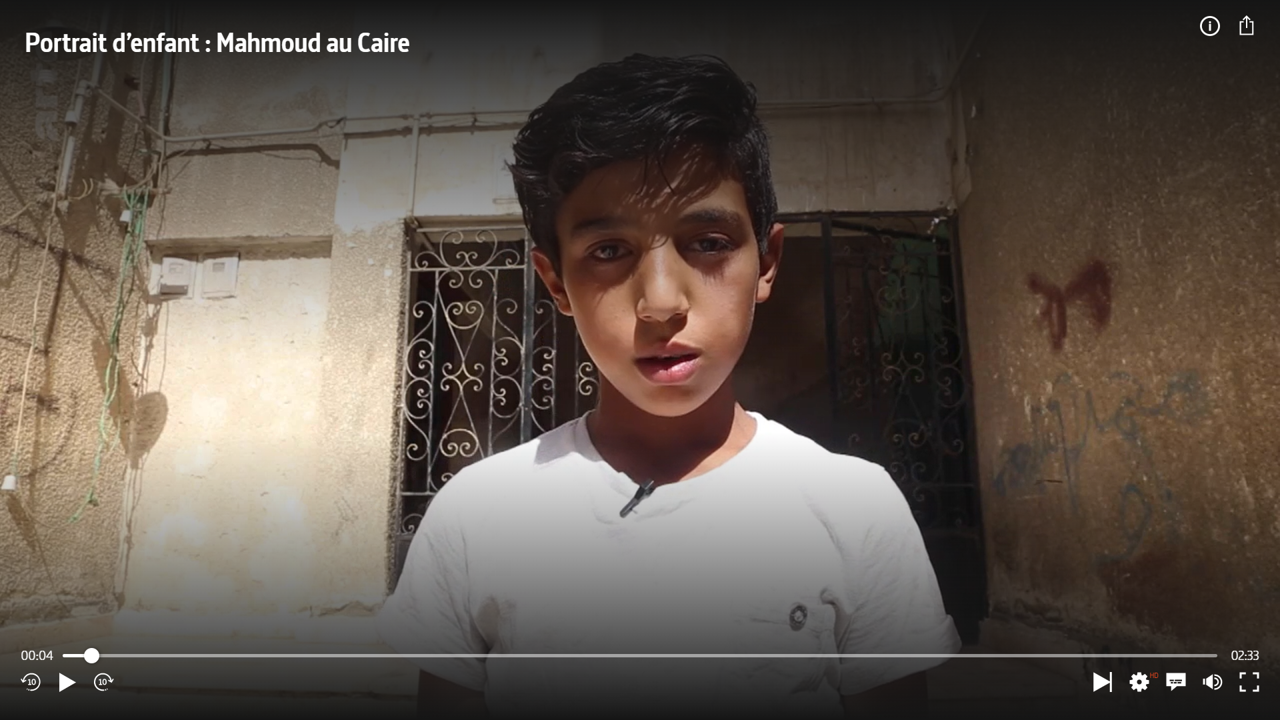 portarit enfant mahmoud